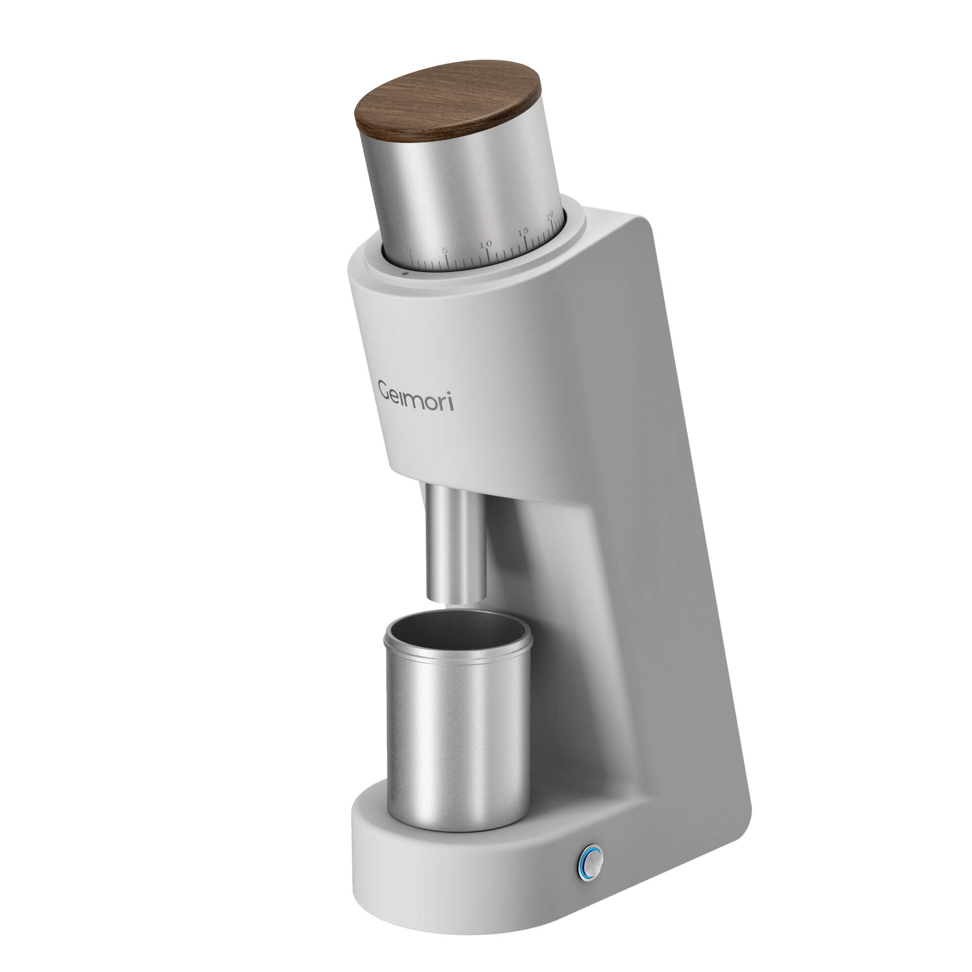 Geimori GU38 Single Dose Coffee Grinder, Electric Burr Coffee Grinder with 38mm Conical Burrs, Stepless Adjustment, Zero Retention
