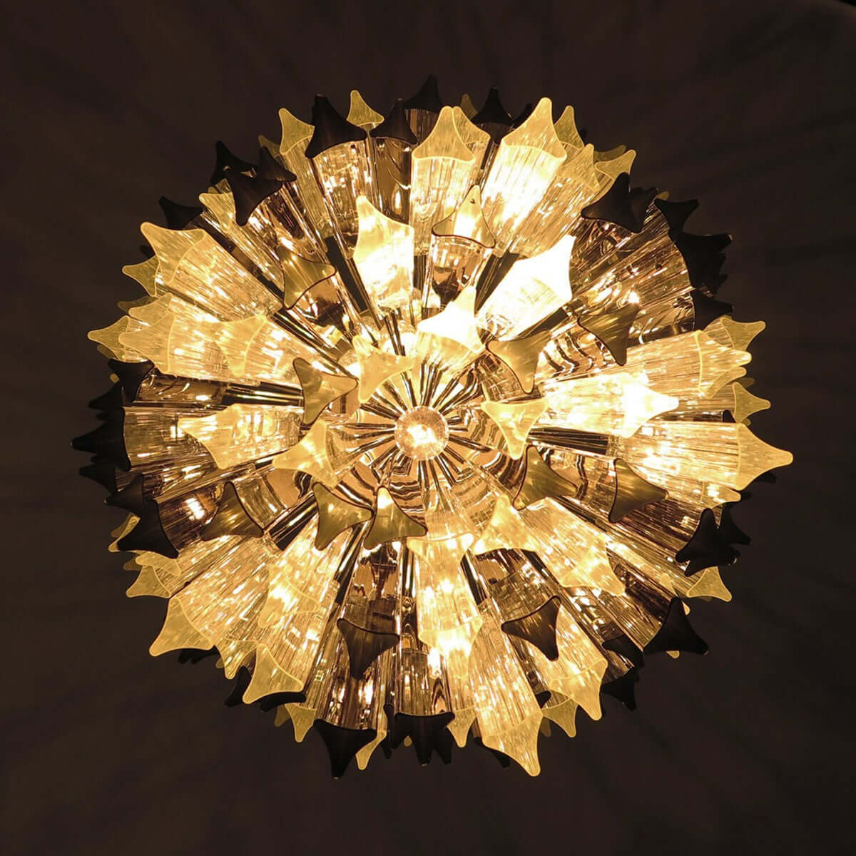 Murano Prisms Chandelier 24"