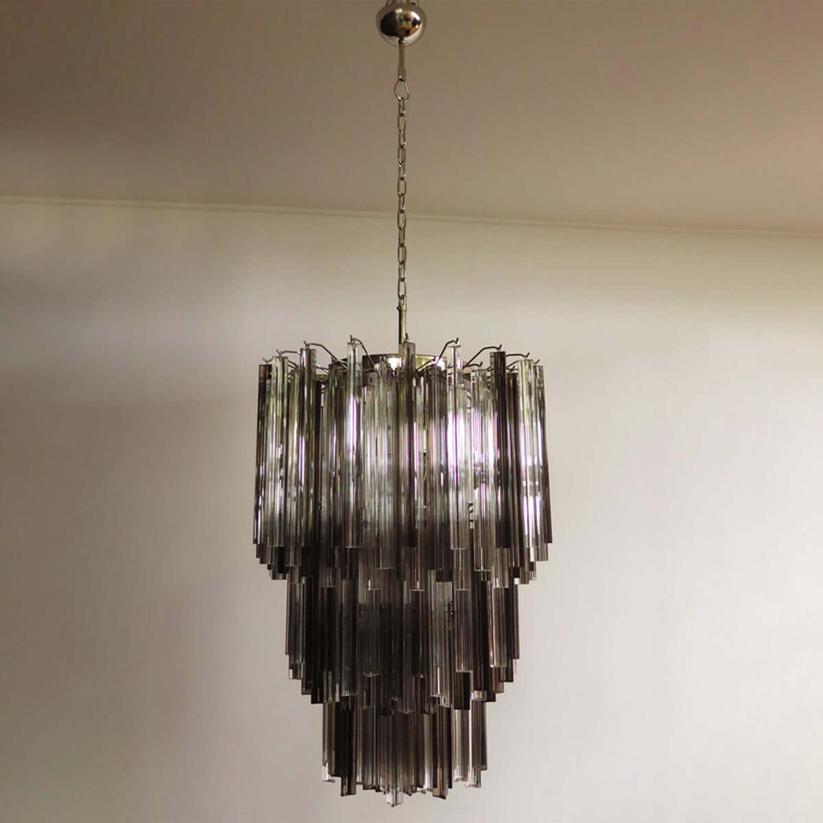 Murano Prisms Chandelier 24"