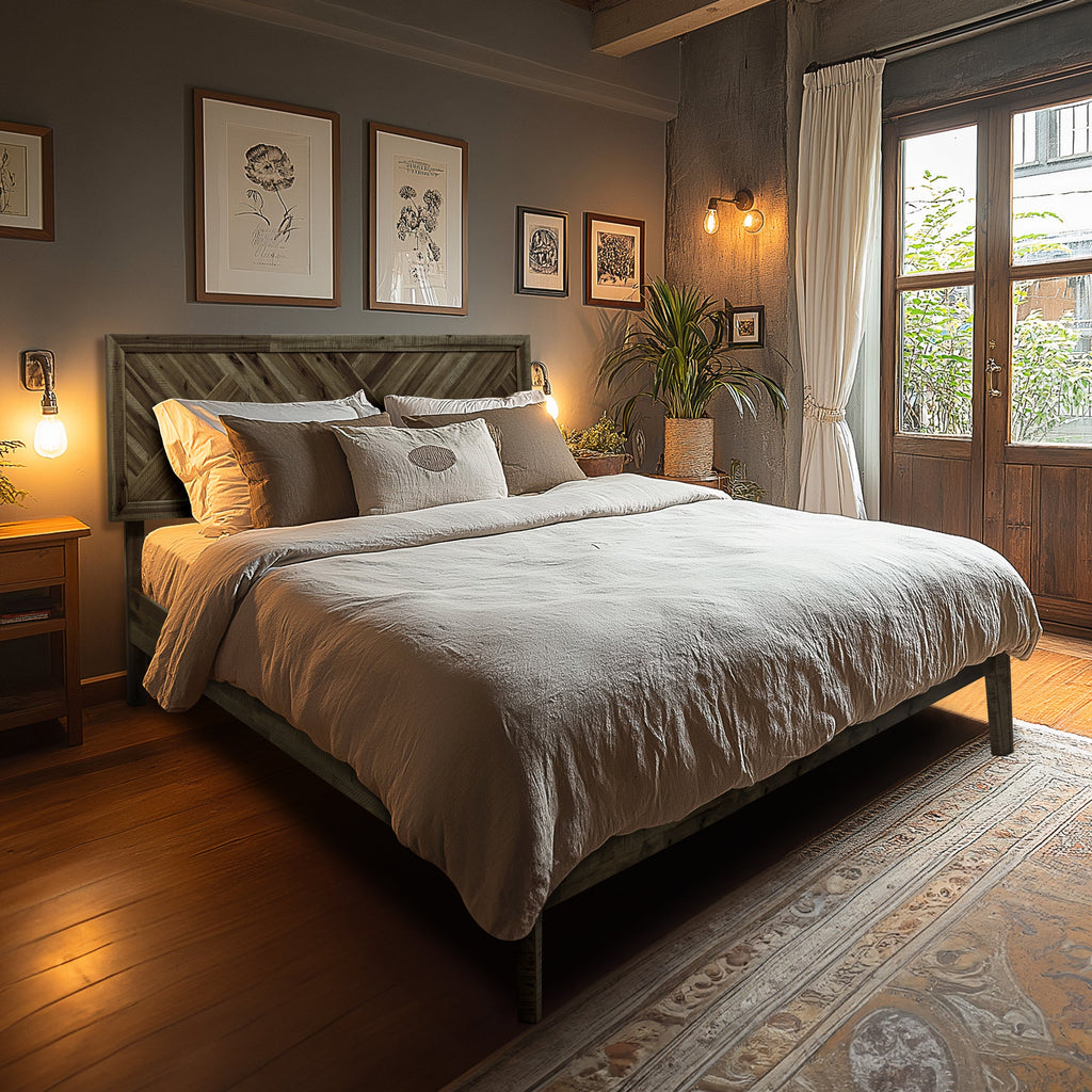 Sierra Solid Wood Bed Frame