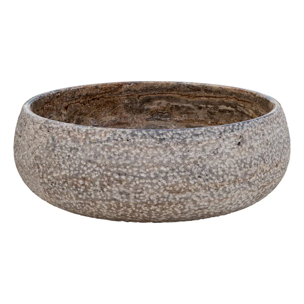Valencia Travertine Above Vanity Bathroom Sink Rustic Sand-blasted (D)16" (H)6"-In Stock