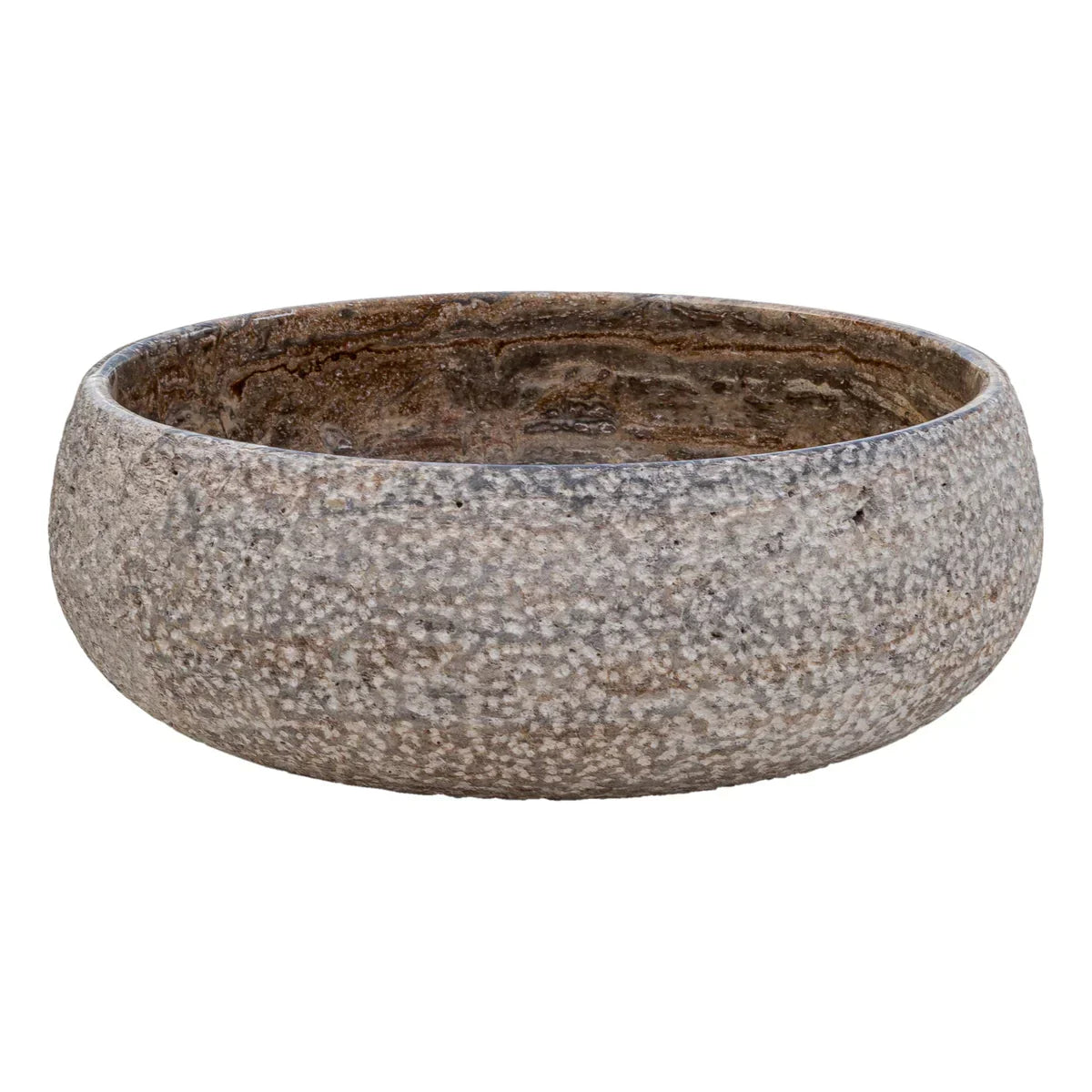 Valencia Travertine Above Vanity Bathroom Sink Rustic Sand-blasted (D)16" (H)6"-In Stock